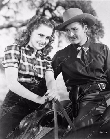 Olivia de Havilland Errol Flynn western film Dodge City 3466-14