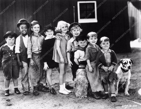 Our Gang Butch Spanky Stymie Petey and everyone 3466-22