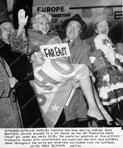 Jayne Mansfield Bob Hope news photo 3488-21