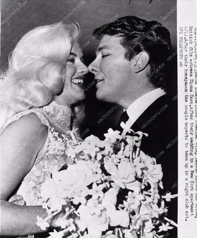 Diana Dors news photo wedding 3488-36