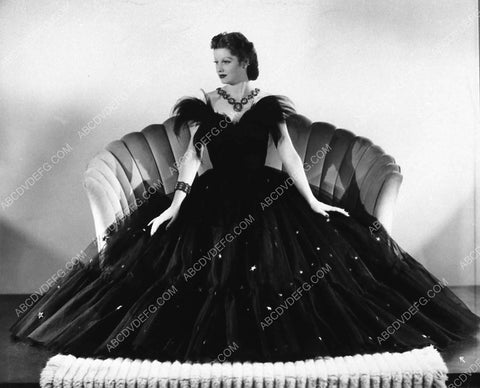 Lucille Ball in black gown 3490-16