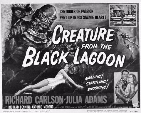 ad slick Julia Adams Creature From the Black Lagoon 3492-34
