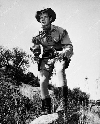 Bill Williams action pose TV The Adventures of Kit Carson 3497-19