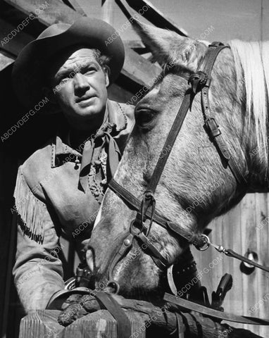 Bill Williams and his horse TV The Adventures of Kit Carson 3497-20