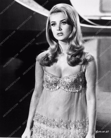 Beautiful Barbara Bouchet in semi sheer teddy 3502-21