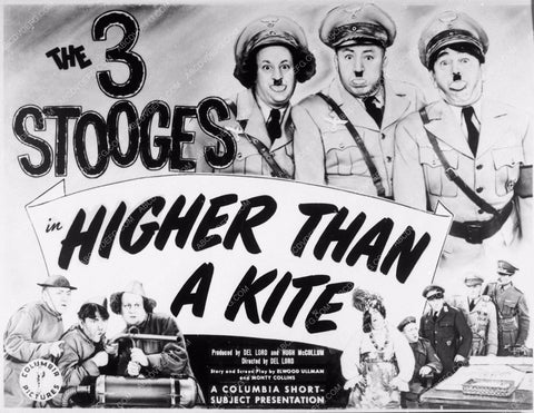 Moe Larry and Curly The Three Stooges Higher Than A Kite 3506-18