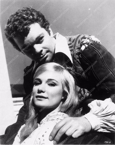 Yvette Mimieux Russ Tamblyn candid Wonderful World of the Brothers Grimm 3543a-12