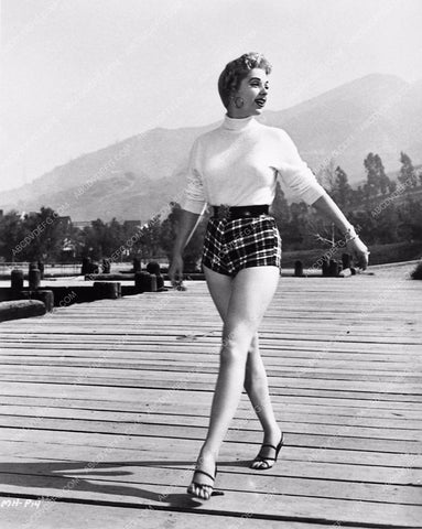 Martha Hyer in shorts and sweather 3544-32