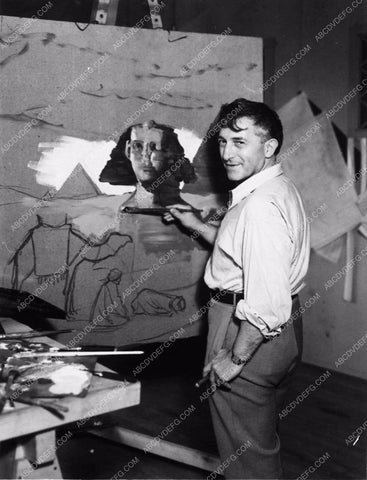 sketch background artist Willy Pogany Universal film The Mummy 3573-15