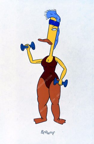 animated characters Bernice TV Duckman 35m-676