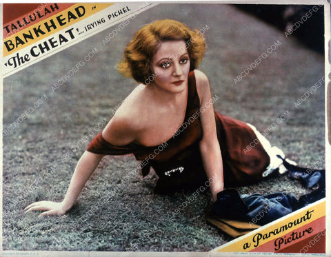 ad slick Tallulah Bankhead film The Cheat 35m-724