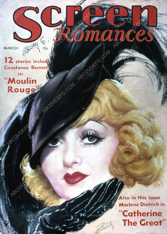 Constance Bennett Screen Romances magazine cover 35m-779