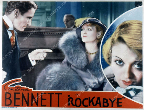 Constance Bennet on witness stand film Rockabye 35m-783