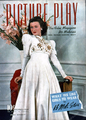 Joan Bennett Picture Play magazine cover 35m-794