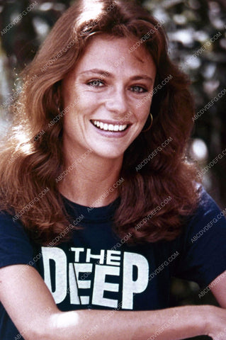 Jacqueline Bisset does some promo w The Deep T-Shirt 35m-866