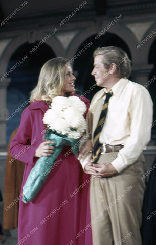 beautiful Honor Blackman with some flowers 35m-874