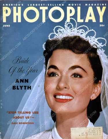Ann Blyth Photoplay magazine cover 35m-958