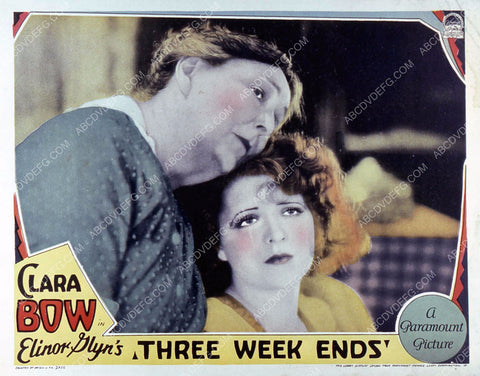 Clara Bow silent film Three Week Ends 35m-985