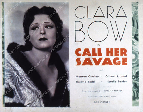 Clara Bow film Call Her Savage 35m-1002