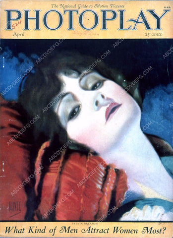 Sylvia Breamer Photoplay magazine cover 35m-1012