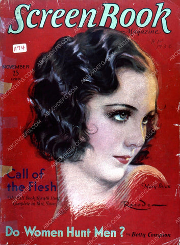 Mary Brian Screen Book magazine cover 35m-1019