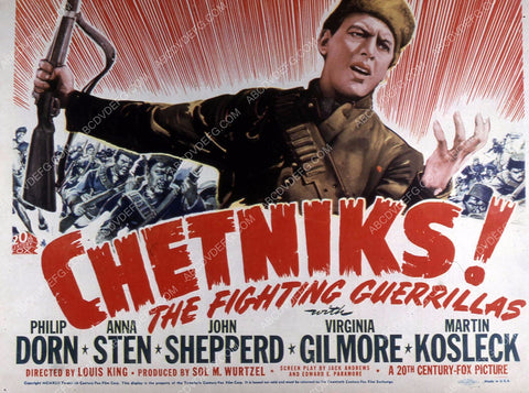 Philip Dorn film Chetniks 35m-10322