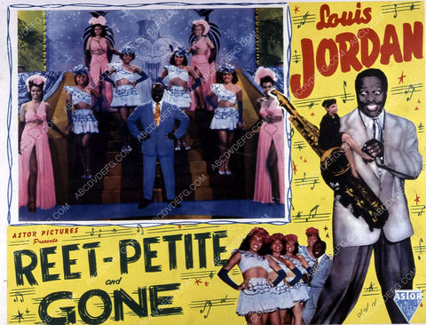 Louis jordan all black cast film Reet Petite and Gone 35m-10330