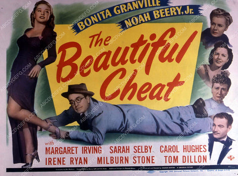 Bonita Granville Noah Beery Jr film The Beautiful Cheat 35m-10365