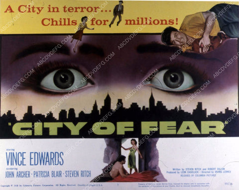 Vince Edwards film City of Fear 35m-10384