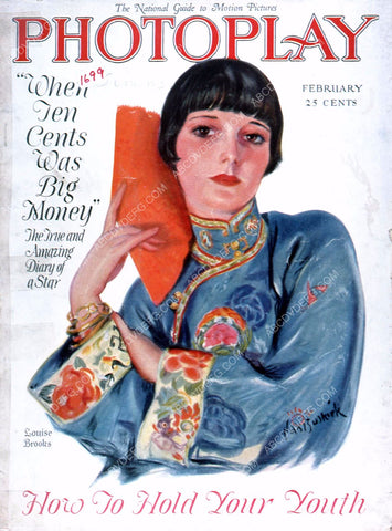 Louise Brooks Photoplay magazine cover 35m-1039