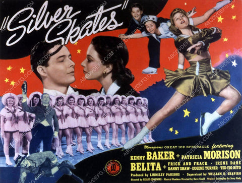 Belita Kenny Baker Patricia Morison film Silver Skates 35m-10405