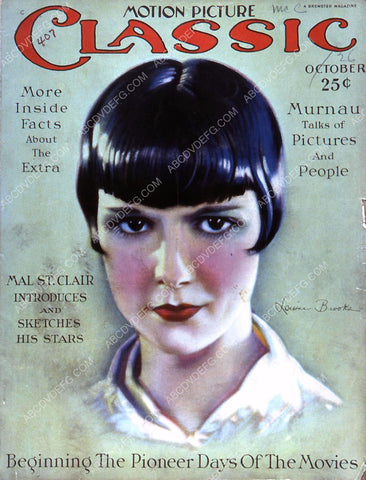 Louise Brooks Motion Picture Classic magazine cover 35m-1040