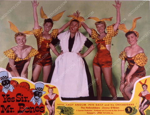 Sally Anglim anc cast does Minstrel Show film Yes Sir Mr Bones 35m-10420