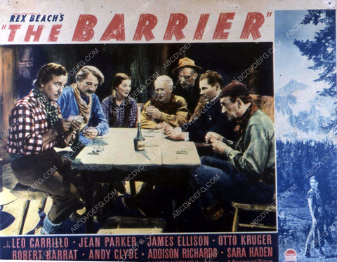 Leo Carrillo Jean Parker Otto Kruger film The Barrier 35m-10421