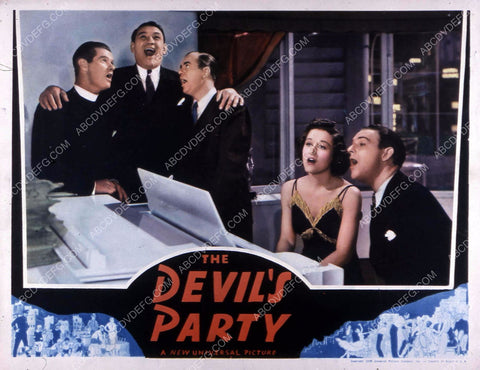 Beatrice Roberts Paul Kelly William Gargan Victor McLaglen film The Devil's Party 35m-10481