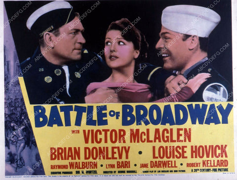 Victor McLaglen Louise Hovick Brian Donlevy film Battle of Broadway 35m-10501