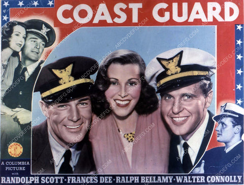 Randolph Scott Frances Dee Ralph Bellamy film Coast Guard 35m-10506