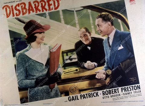 Gail Patrick Otto Kruger film Disbarred 35m-10510
