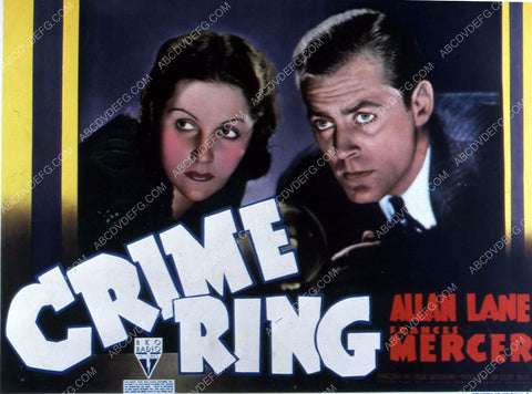 Allan Lane Frances Mercer film Crime Ring 35m-10516