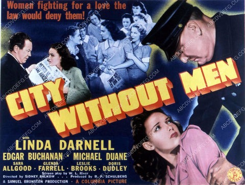 Linda Darnell Edgar Buchanan film City Without Men 35m-10520