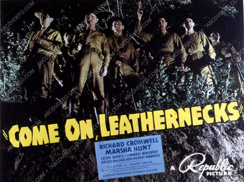 Richard Cromwell Leon Ames film Come On Leathernecks 35m-10528