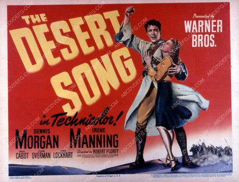 Dennis Morgan Irene Manning film The Desert Song 35m-10532