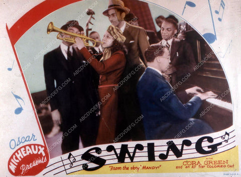 Cora Green Larry Seymour Alec Lovejoy all black cast Oscar Micheaux film Swing 35m-10551