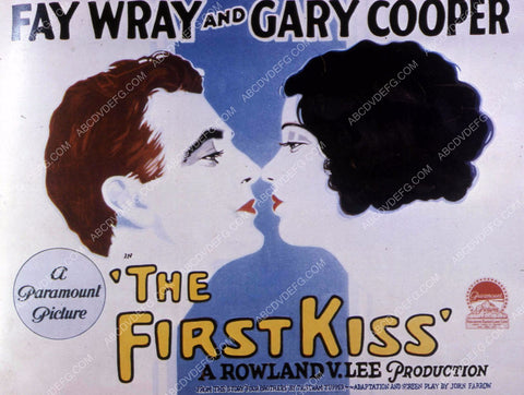 Fay Wray Gary Cooper silent film The First Kiss 35m-10581