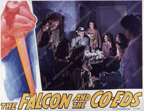 Tom Conway Rita Corday Jean Brooks film The Falcon and the Co-Eds 35m-10598