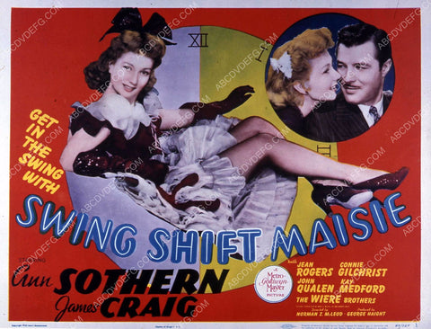 Ann Sothern James Craig film Swing Shift Maisie 35m-10612