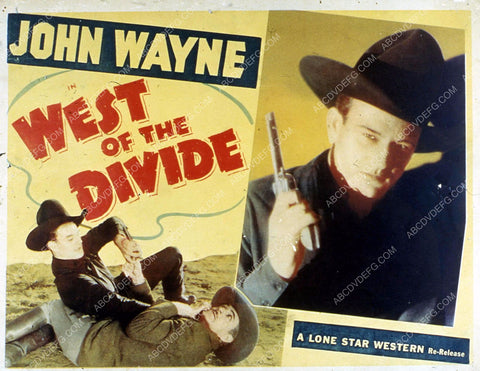 John Wayne film West of the Divide 35m-10666