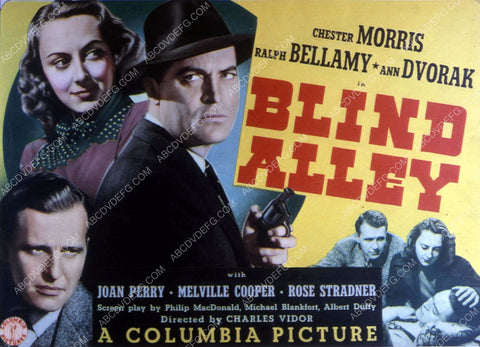 Ann Dvorak Chester Morris Ralph Bellamy film Blind Alley 35m-10673