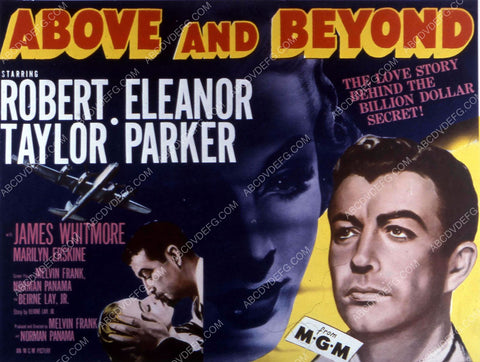 Robert Taylor Eleanor Parker film Above and Beyond 35m-10675