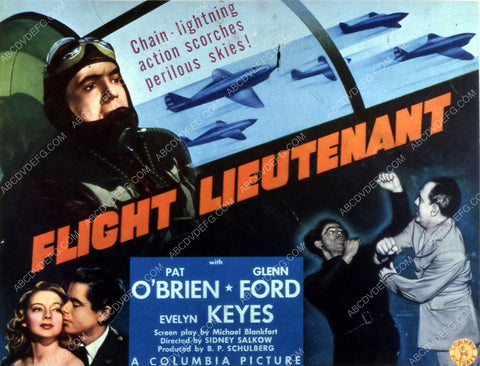Pat O'Brien Glenn Ford Evelyn Keyes film Flight Lieutenant 35m-10711
